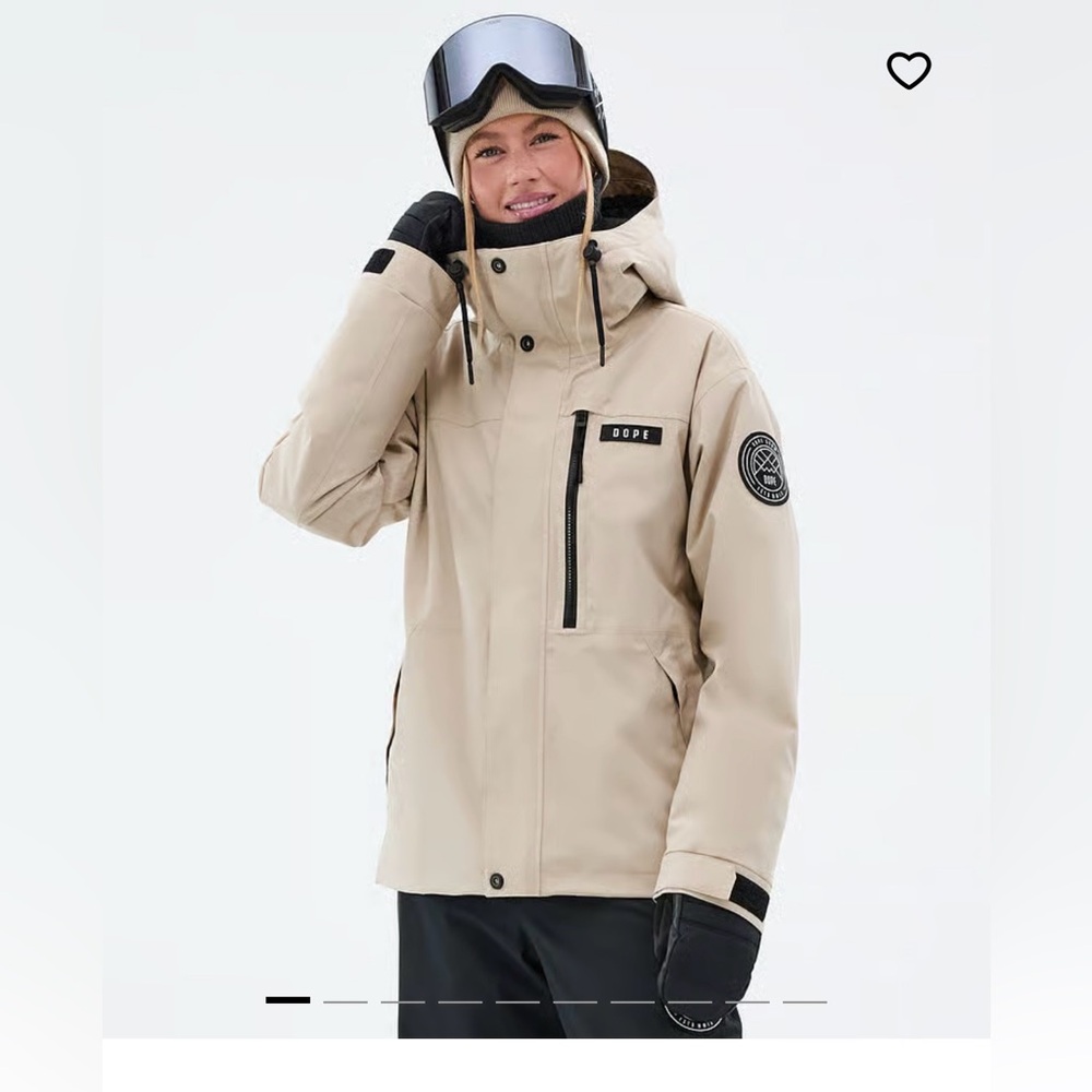 DOPE Snow Woman’s Beige Ski Jacket